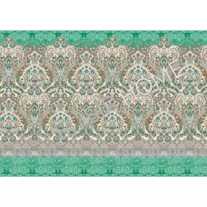 STAMPA TRASFERIBILE 28X40CM "PAISLEY-VERDE SINFONIA" MAGIC PAINT
