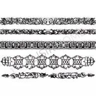 STAMPA TRASFERIBILE "VINTAGE, GRECHE" 28X40CM