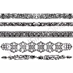 STAMPA TRASFERIBILE "VINTAGE, GRECHE" 28X40CM