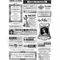 TRANSFER VINTAGE NEWS PAPER