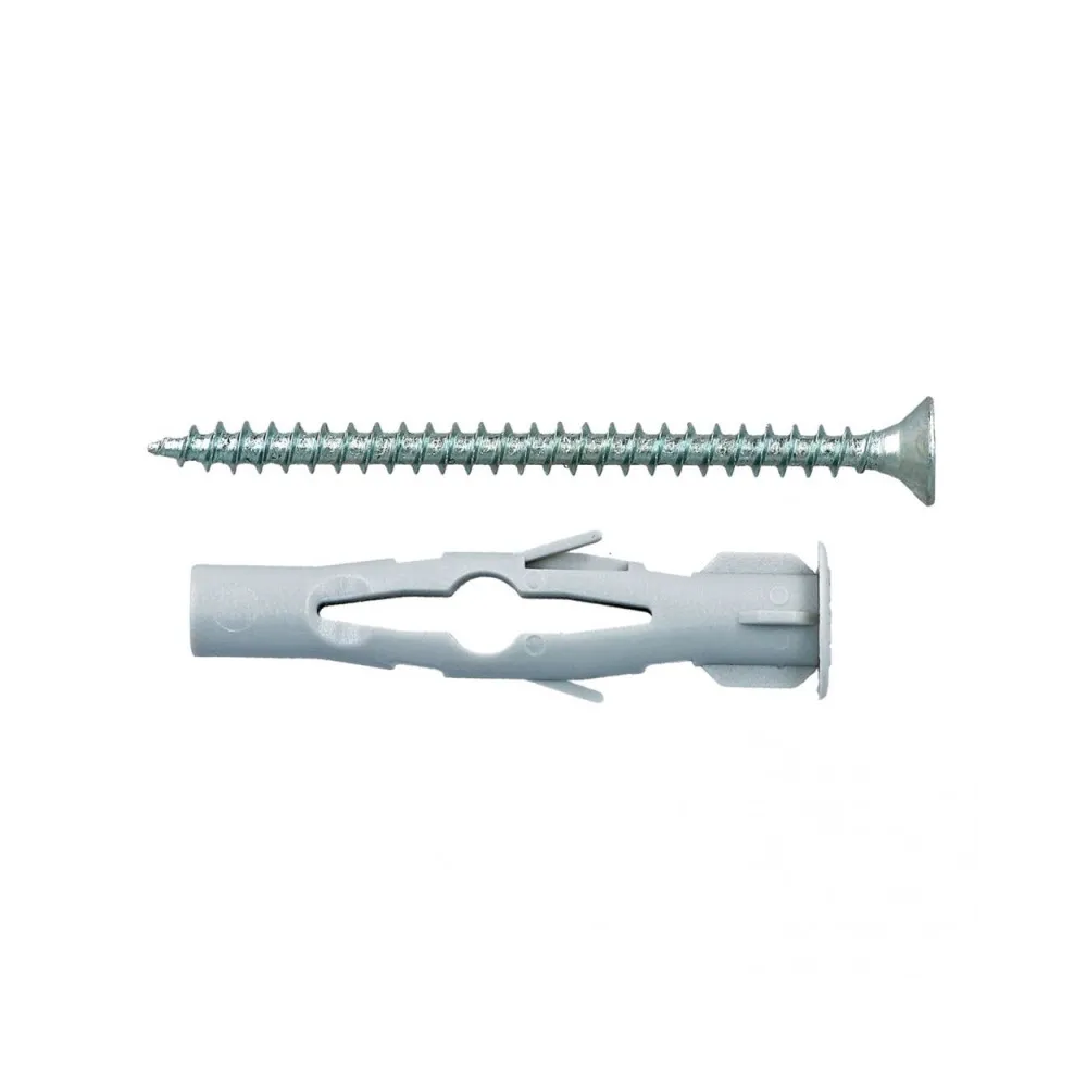 TASSELLI UNIVERSALI IN NYLON Ø 8 + TPS 4.5 X 60 PZ.8