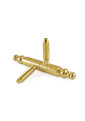 "Anuba style" brass plated hinges for fixtures