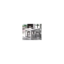 KIT TAVOLO KENDRA CM90X140/190X78H BIA.L