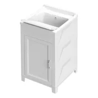 KIT LAVATOIO RESINA 45X50 BIANCO