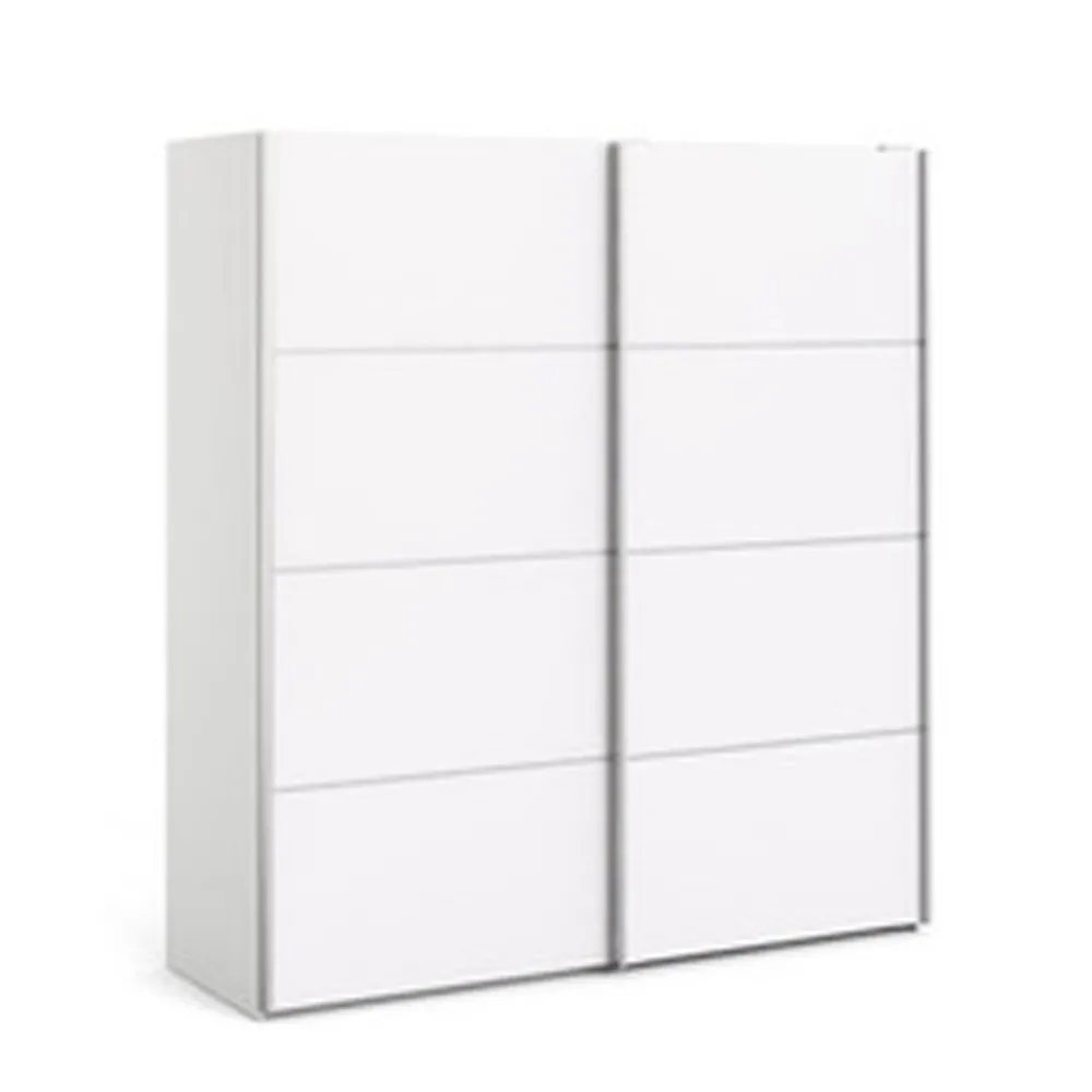KIT ARMADIO VERONA 2 ANTE SCORREVOLI 182CM BIANCO