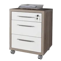 CASSETTIERA 3 CASSETTI 45X48,5 ROVERE BI