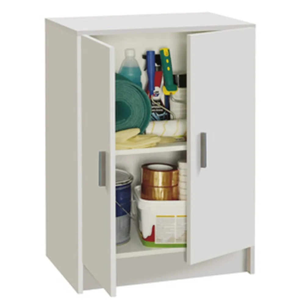 KIT MOBILE 2 ANTE MULTIUSO 59X37XH80 CM BIANCO