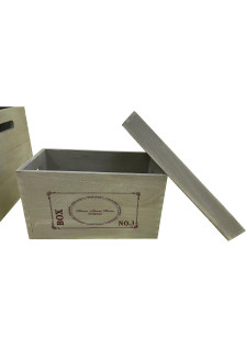 CONTAINER BOXES 24X42X31CM WITH LID