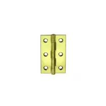 Cerniere strette zincate giallo 2pz. Misura (mm x mm): 52 x 100 mm.