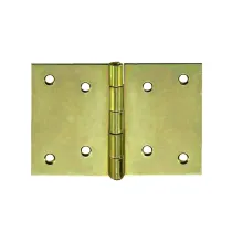 Cerniere larghe zincate giallo Misura (mm x mm): 145 x 100 mm.