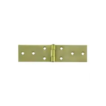 Cerniere strette lunghe zincate giallo - Misura a scelta Misura (mm x mm): 100 x 32 mm.