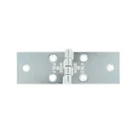 Cerniere strette ad ala lunga in ferro zincato 2pz. Misura (mm x mm): 25 x 80 mm.