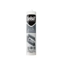 SELSIL SILICONE ACETICO UNIVERSALE SAC-1100 TRASPARENTE 260ML