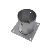 SUPPORTO PALO TONDO DIAM. 160 MM 180X210