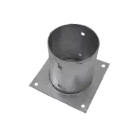 SUPPORTO PALO TONDO DIAM. 160 MM 180X210