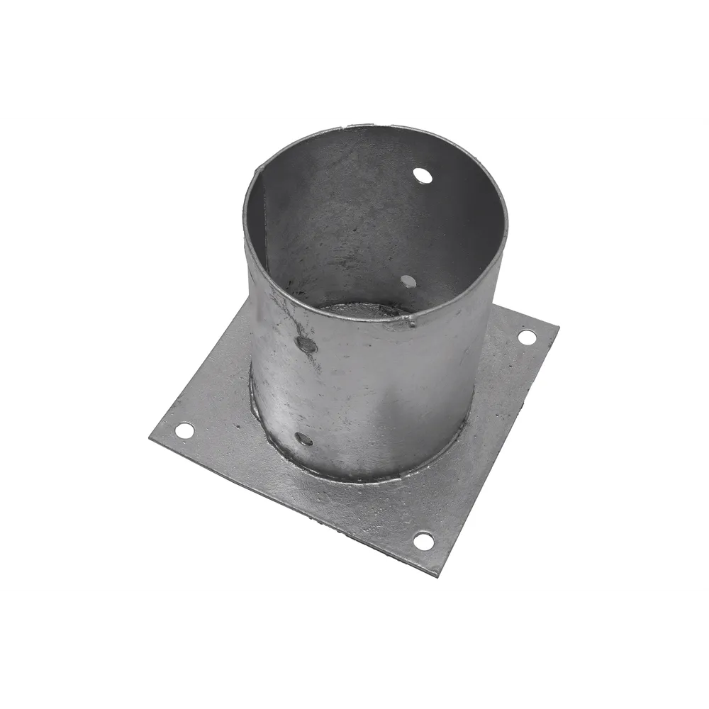 SUPPORTO PALO TONDO DIAM. 160 MM 180X210