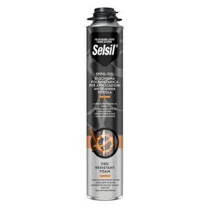 SCHIUMA POLIURETANICA ALTE TEMP.PISTOLA EI240ML.750