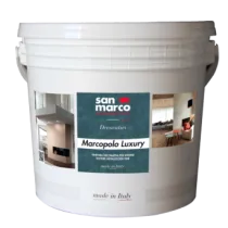 Marcopolo Luxury Bianco 1 L, Rivestimento acrilico decorativo San Marco