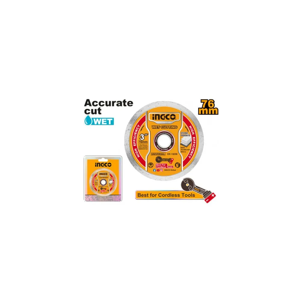 DISCO DIAMANTATO A UMIDO 76MM CAGLI76011