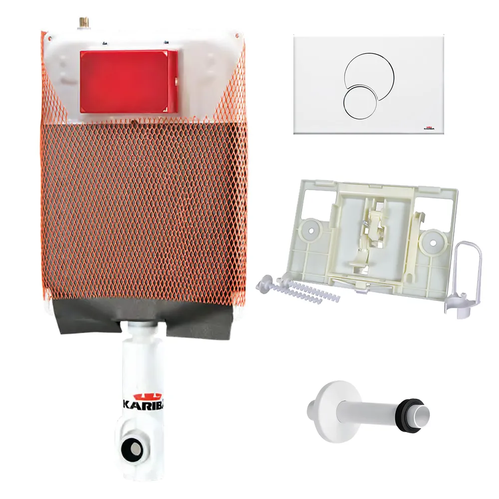 CASSETTA DI SCARICO WC INCASSO COMPLETA 'MONOLITH kit CASSETTA DI SCARICO WC INCASSO COMPLETA 'MONOLITH kit