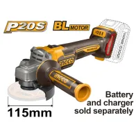 SMERIGLIATRICE ANGOLARE 20V D.115MM NUDA