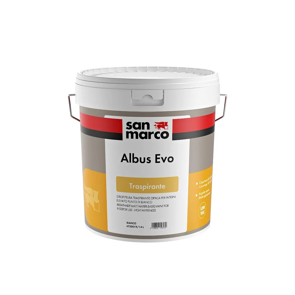 ALBUS EVO 14L San Marco idropittura traspirante