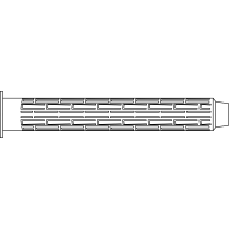 BUSSOLA A RETE P.ANC.CHI. 12X60 - 5 PZ.