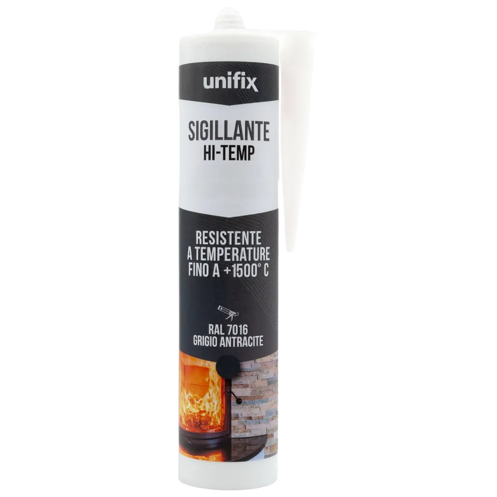 SIGILLANTE REFRATTARIO HI-TEMP GRIGIO ANTRACITE 310 ML