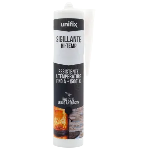 SIGILLANTE REFRATTARIO HI-TEMP GRIGIO ANTRACITE 310 ML