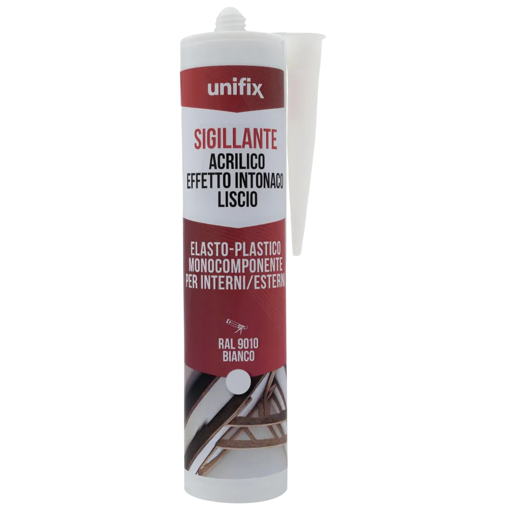 SIGILLANTE ACRILICO INTONACO LISCIO BIANCO 310ML