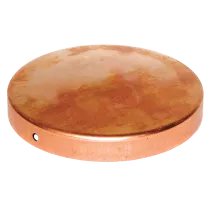 BORCHIA ROTONDA PER PALI- RAME  101MM