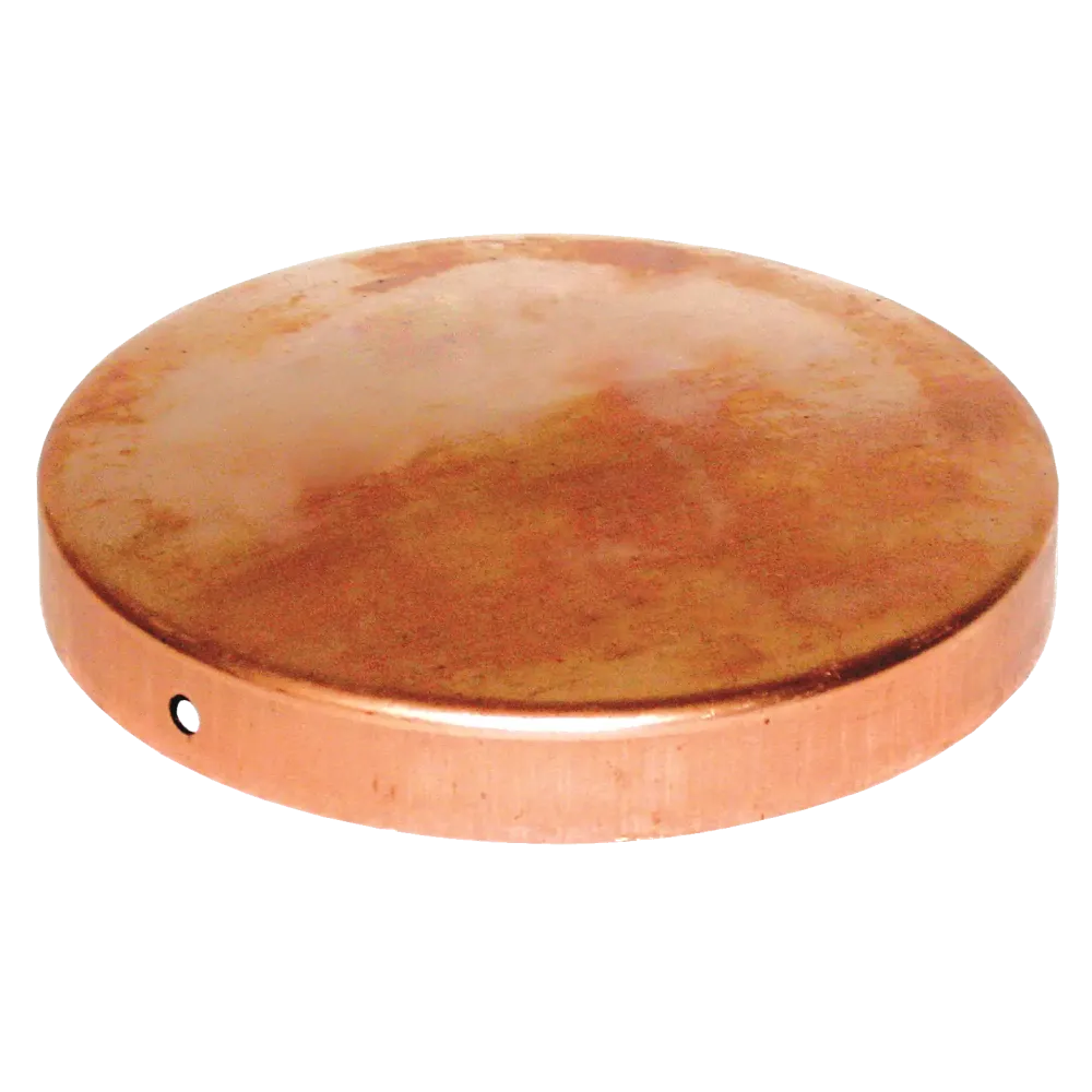 BORCHIA ROTONDA PER PALI- RAME  101MM