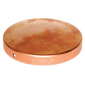 BORCHIA ROTONDA PER PALI- RAME  101MM