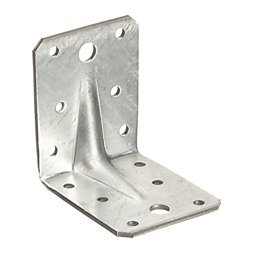 PIASTRA FISSAGGIO ANGOLARE NERVATA WV-FIX 90X90X65MM