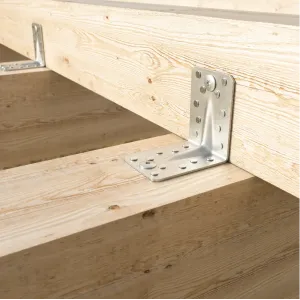PIASTRA FISSAGGIO ANGOLARE NERVATA WV-FIX 70X70X55MM