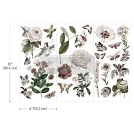 REDEGIGN DECOR TRANSFER "SECRET GARDEN" 15X30,5CM