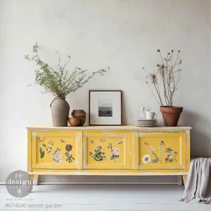 REDEGIGN DECOR TRANSFER "SECRET GARDEN" 15X30,5CM