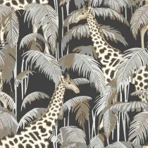 CARTA DA PARATI "BOTANY HOUSE GIRAFFE SCURE"