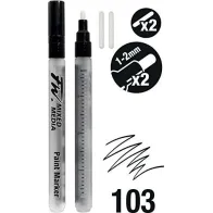 DALER FW MARKER SET 2XPICCO ROTONDO + PUNTE S