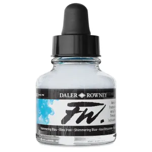 DALER FW INCHIOSTRI ACRILICI 29.5ML BLU IRIDESCENTE