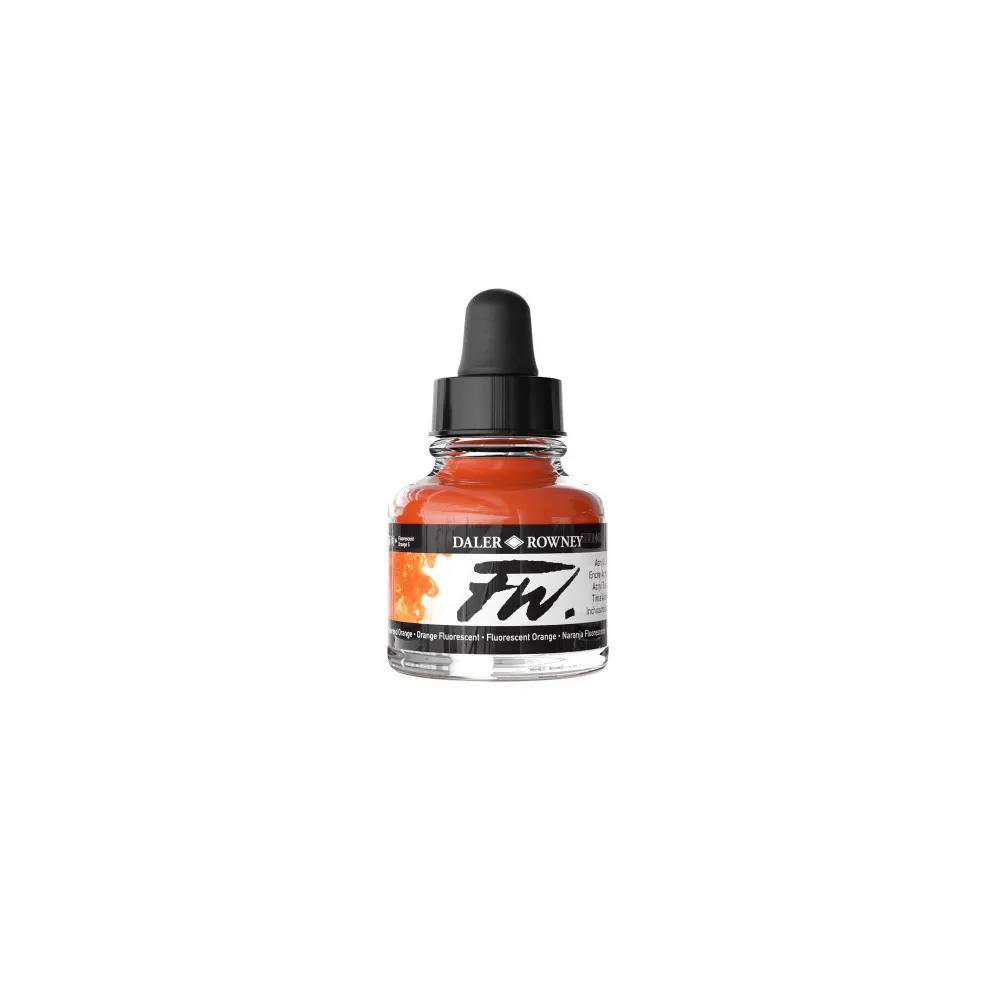 DALER FW INCHIOSTRO ACRILICO 29.5ML ARANCIO FLUORESCENTE