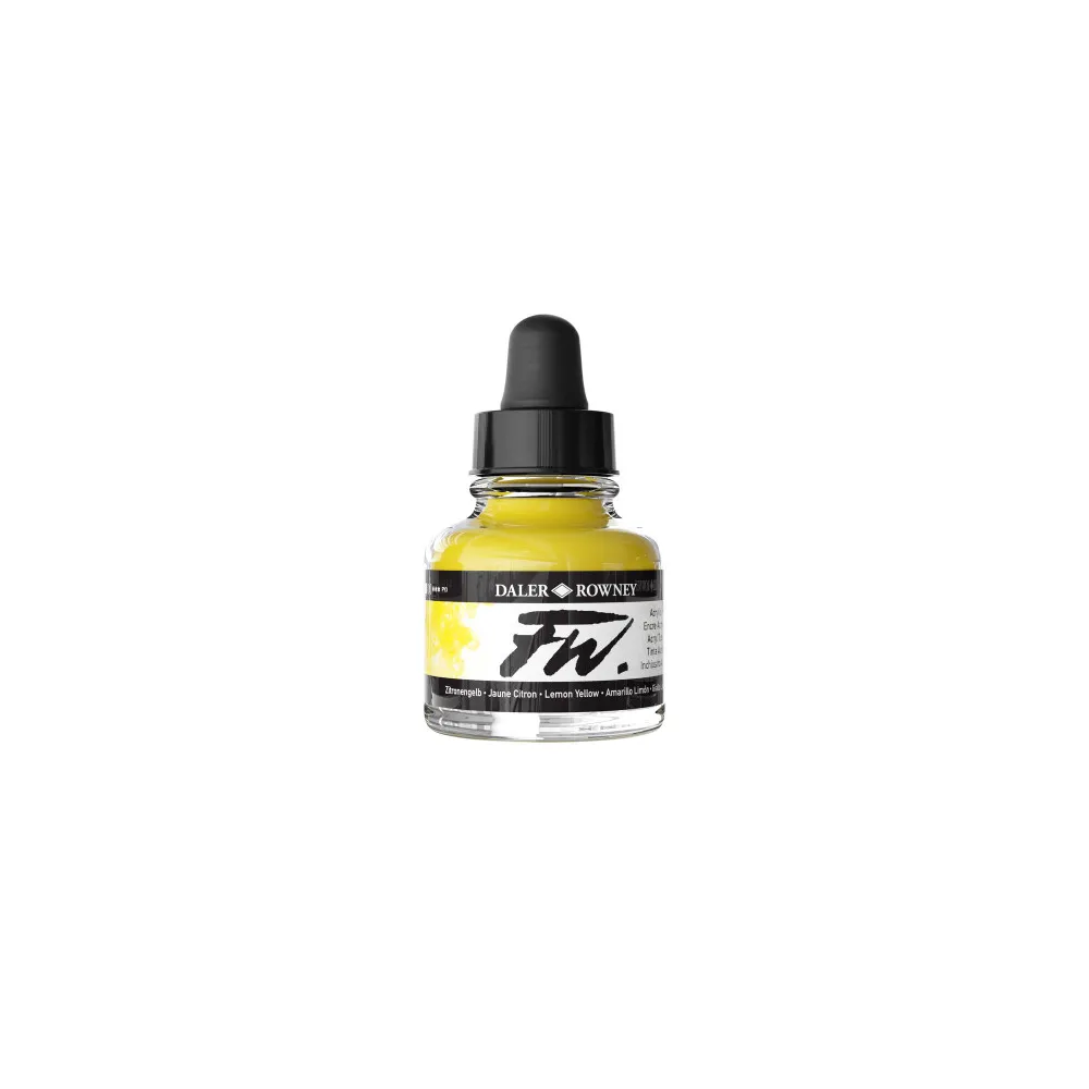 DALER FW INCHIOSTRO ACRILICO 29.5ML GIALLO LIMONE