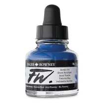 DALER FW INCHIOSTRO ACRILICO 29.5ML BLU ROWNEY
