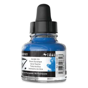 DALER FW INCHIOSTRO ACRILICO 29.5ML BLU FLUORESCENTE