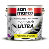 MARCOTECH ULTRA AU40 SEMILUCIDO BIANCO - SMALTO ALL'ACQUA 2.5LT