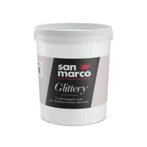 Glittery Neutro San Marco 1 kg - Effetto brillante per decorazioni murali