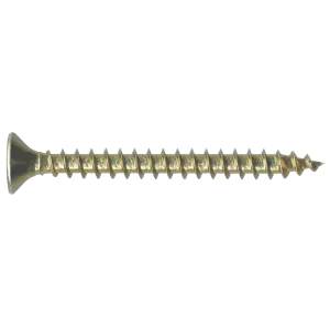 CONFEZIONE VITI TRUCIOLARI ZINCATE GIALLE 30PZ 4,5X40