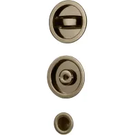 KIT TONDO IN ZAMA PER PORTE SCORREVOLI BRONZO