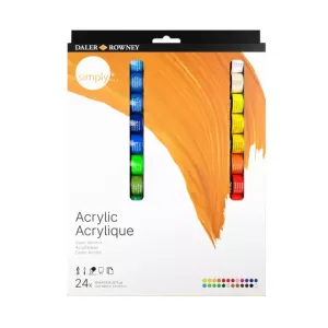 DALER SIMPLY ACRILICO 24X12ML SET