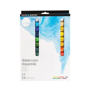 DALER SIMPLY ACQUERELLO 24X12ML SET